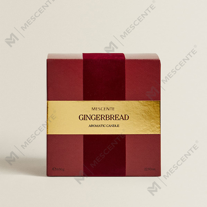 M&Scent เทียนหอม 3 Wicks หรูหราแบบกำหนดเองส่วนบุคคลฉลากส่วนตัวเทียนหอมแก้วเคลือบสีดำ