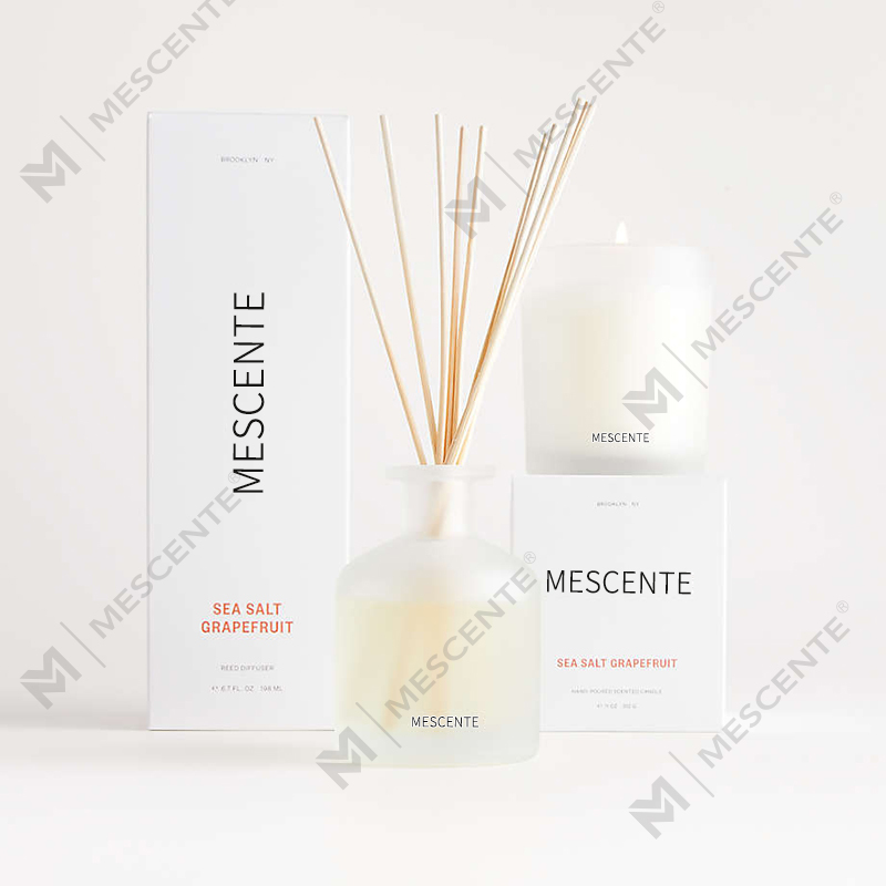 M&Scent ชุดของขวัญน้ำหอมกระจายกลิ่นอโรม่าสุดหรู สีม่วง พร้อมกล่อง