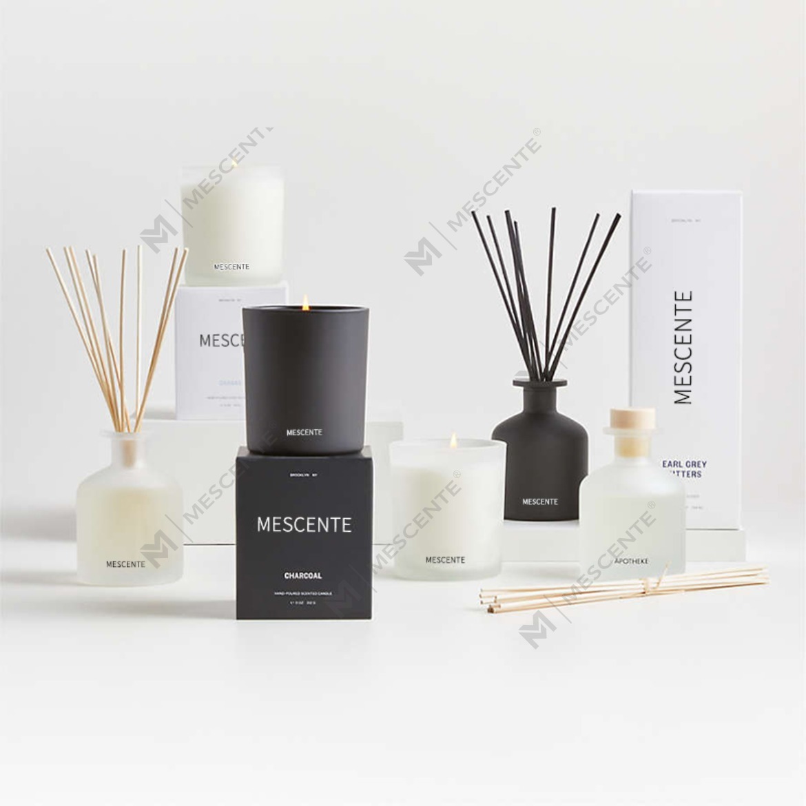 M&Scent ชุดของขวัญน้ำหอมกระจายกลิ่นอโรม่าสุดหรู สีม่วง พร้อมกล่อง