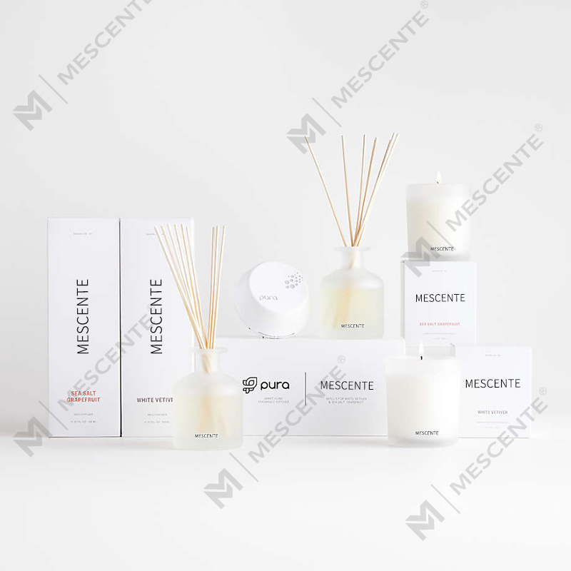 M&Scent ชุดของขวัญน้ำหอมกระจายกลิ่นอโรม่าสุดหรู สีม่วง พร้อมกล่อง