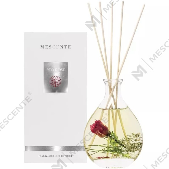 M&Scent ขายส่งขวดแก้วฉลากส่วนตัวไม้หวายชุดกระจายกกพร้อมจุก