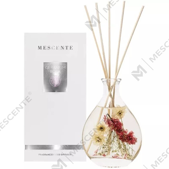 M&Scent ขายส่งขวดแก้วฉลากส่วนตัวไม้หวายชุดกระจายกกพร้อมจุก