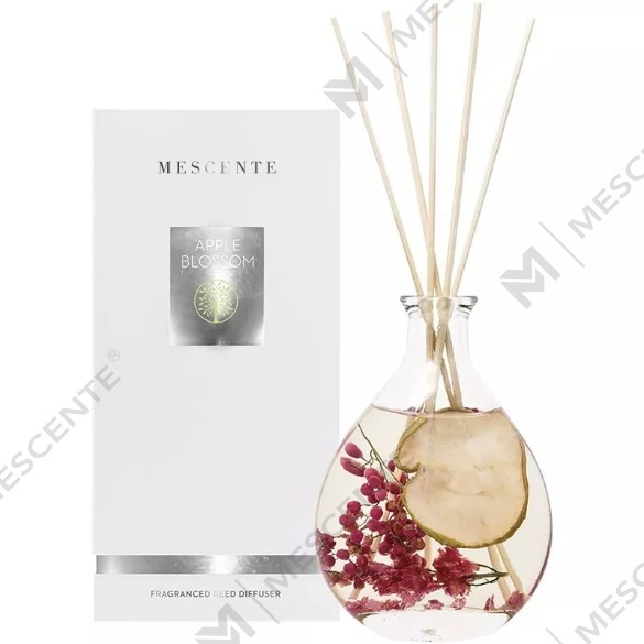 M&Scent ขายส่งขวดแก้วฉลากส่วนตัวไม้หวายชุดกระจายกกพร้อมจุก