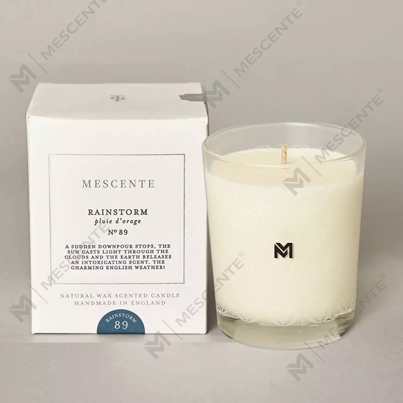 M&Scent ขายส่งใหม่หรูหราที่กำหนดเองฉลากส่วนตัวขวดคริสตัลคริสต์มาส Kerzen เทียนหอมถั่วเหลืองพร้อมฝาปิด
