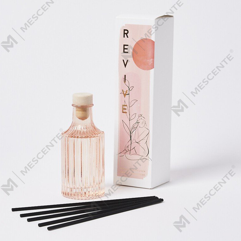 M&Scent Custom 100ml 200ml ขวดแก้วสำหรับกระจายกลิ่นดอกไม้