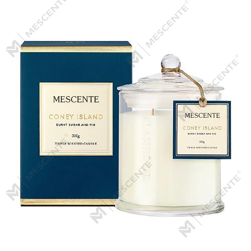 M&Scent ขายส่งหรูหราที่กำหนดเองฉลากส่วนตัวคริสต์มาสขวดทรงโดมเทียนหอมถั่วเหลืองพร้อมฝาปิด