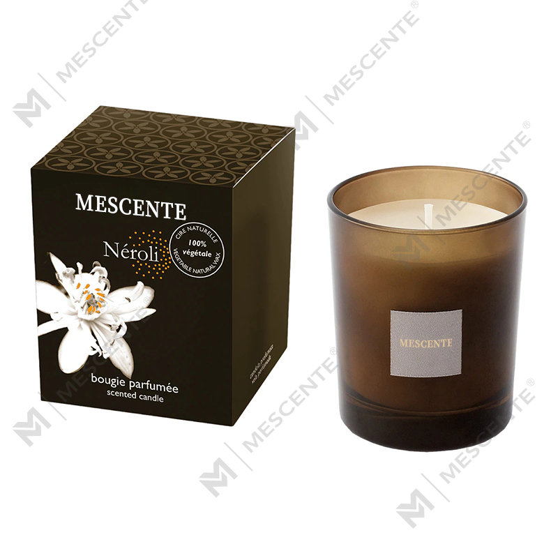 M&Scent Personalisieren Grab Klein Box Mit Klar Nicht Tropfende Kerzen Herzform Beton เทียน